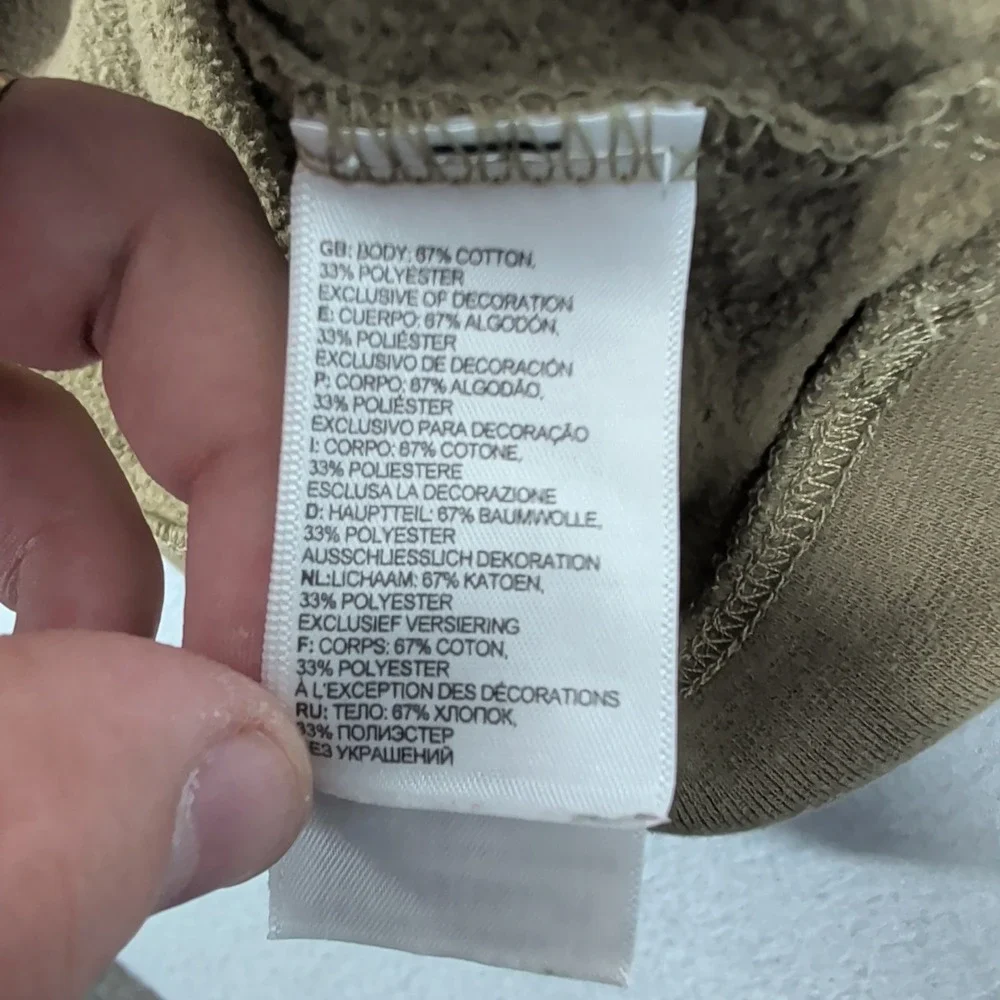 The North Face Mens Half‎ Dome Pullover Hoodie Brown Tan Size Medium